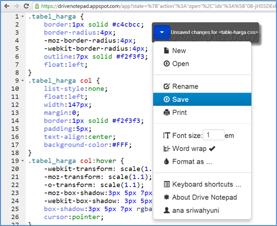 Contoh Kode Html Di Notepad - Toko FD Flashdisk Flashdrive